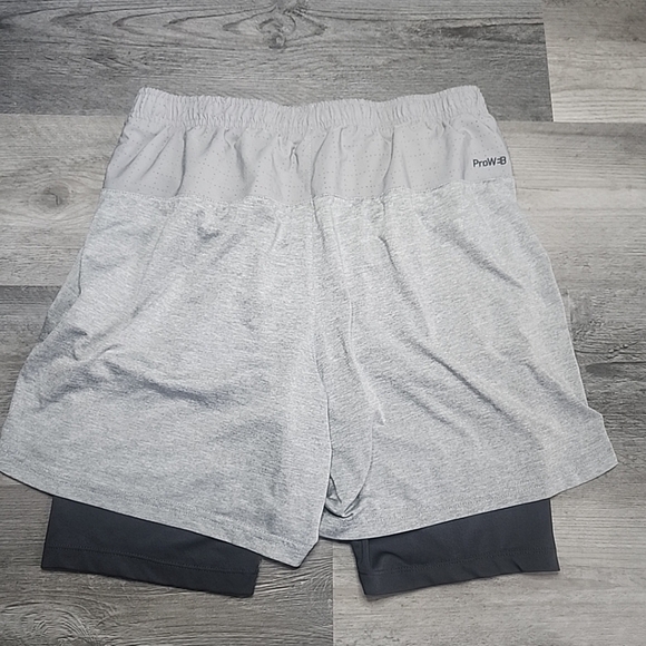 Spyder ProWeb Active 2 in 1 Quick-Dry Stretch Athletic Shorts M Breathable - Picture 6 of 10